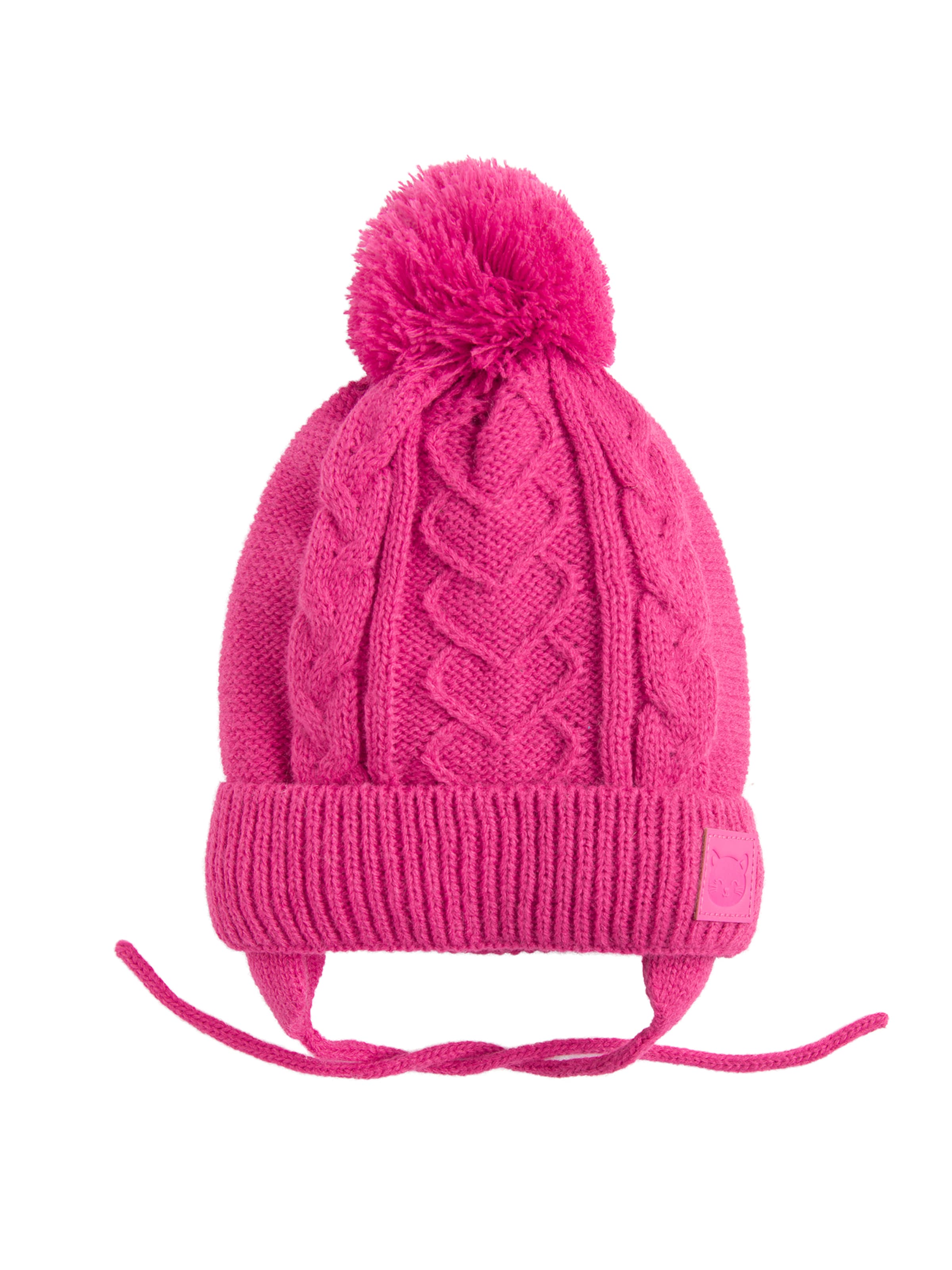 Cool Club Шапка в Ярко-розовый: спереди