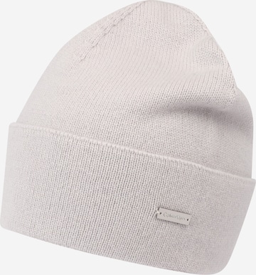 smėlio Calvin Klein Megzta kepurė: priekis