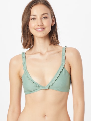 Triangle Soutien-gorge Cotton On Body en vert : devant