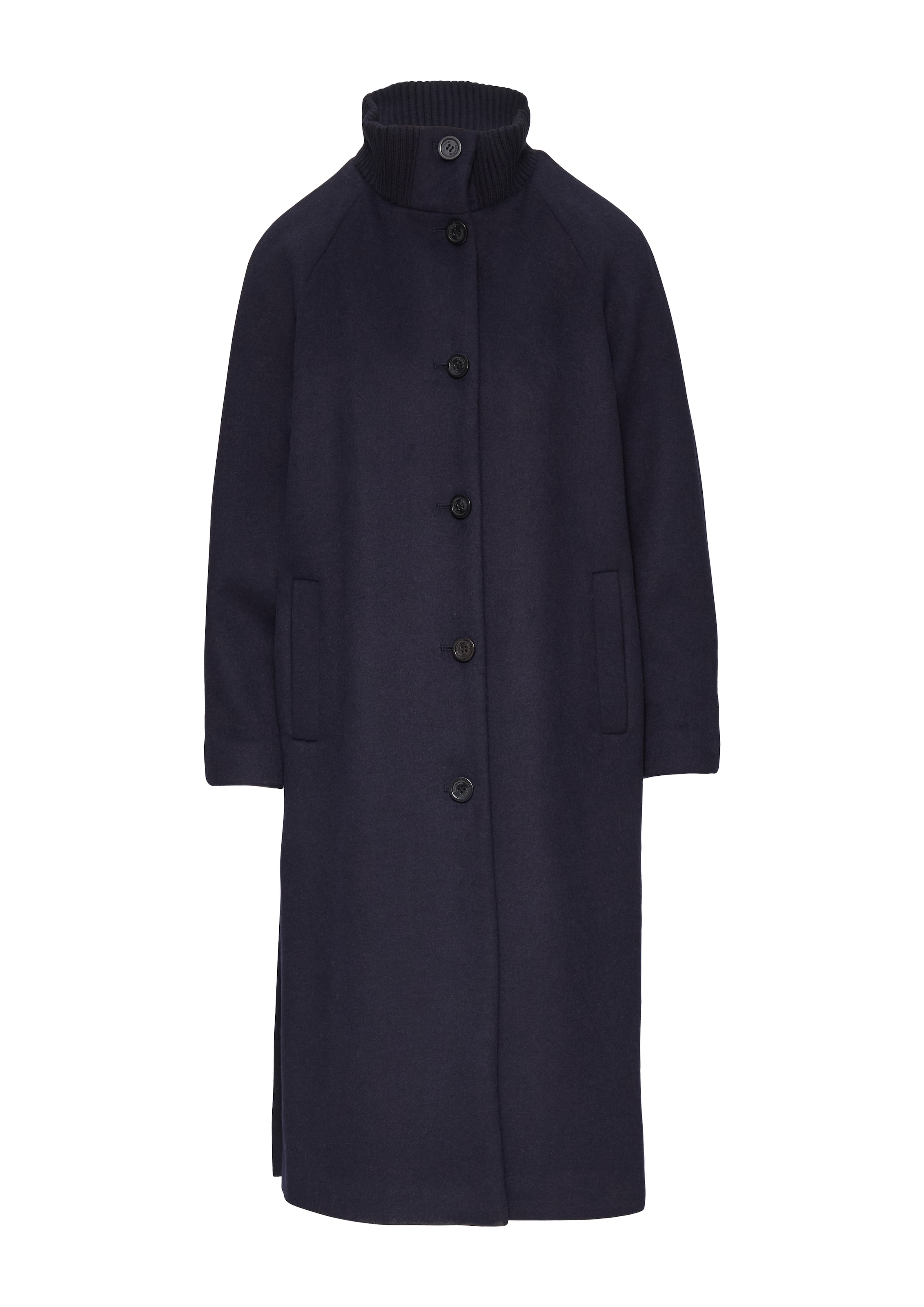 COMMA Mantel in Blau: Vorderseite