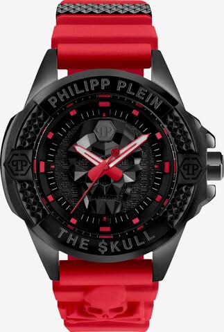 Philipp Plein Analoguhr in Rot: predná strana