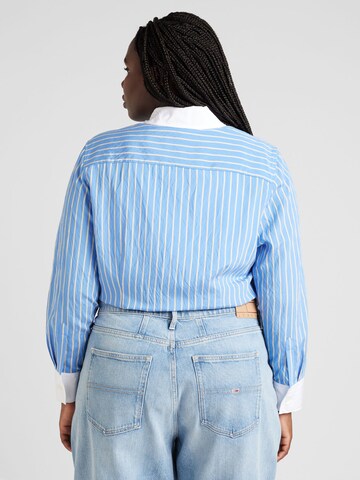 Tommy Hilfiger Curve Bluse in Blau