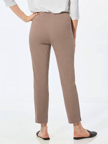 Goldner Tapered Trousers 'LOUISA' in Beige