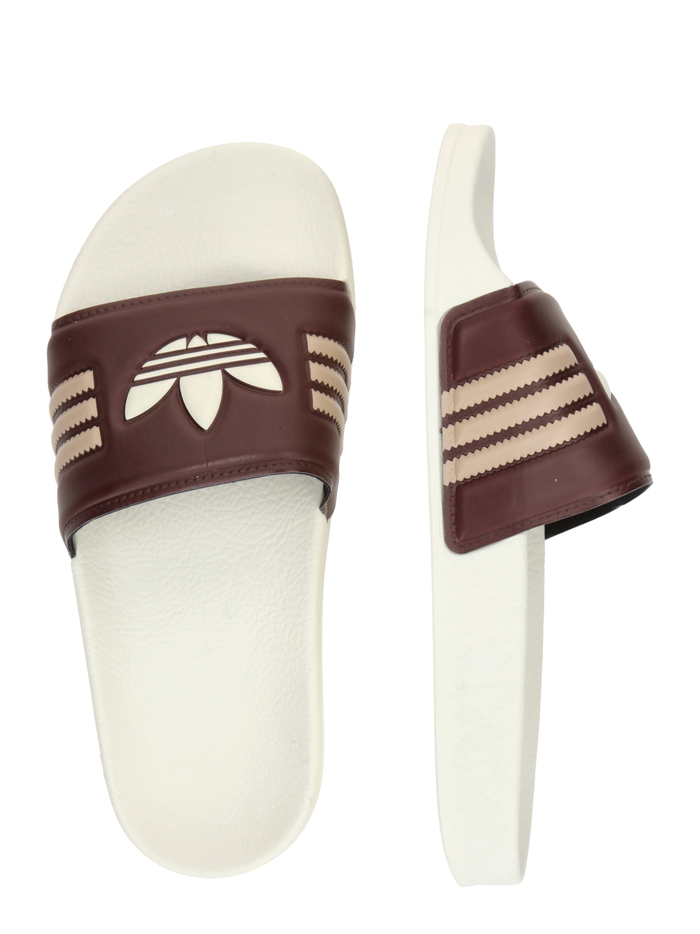 ADIDAS ORIGINALS - Zapatos abiertos 'Adilette' en rojo