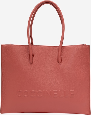 Coccinelle "Чанта тип ""Shopper""" в кафяво: отпред