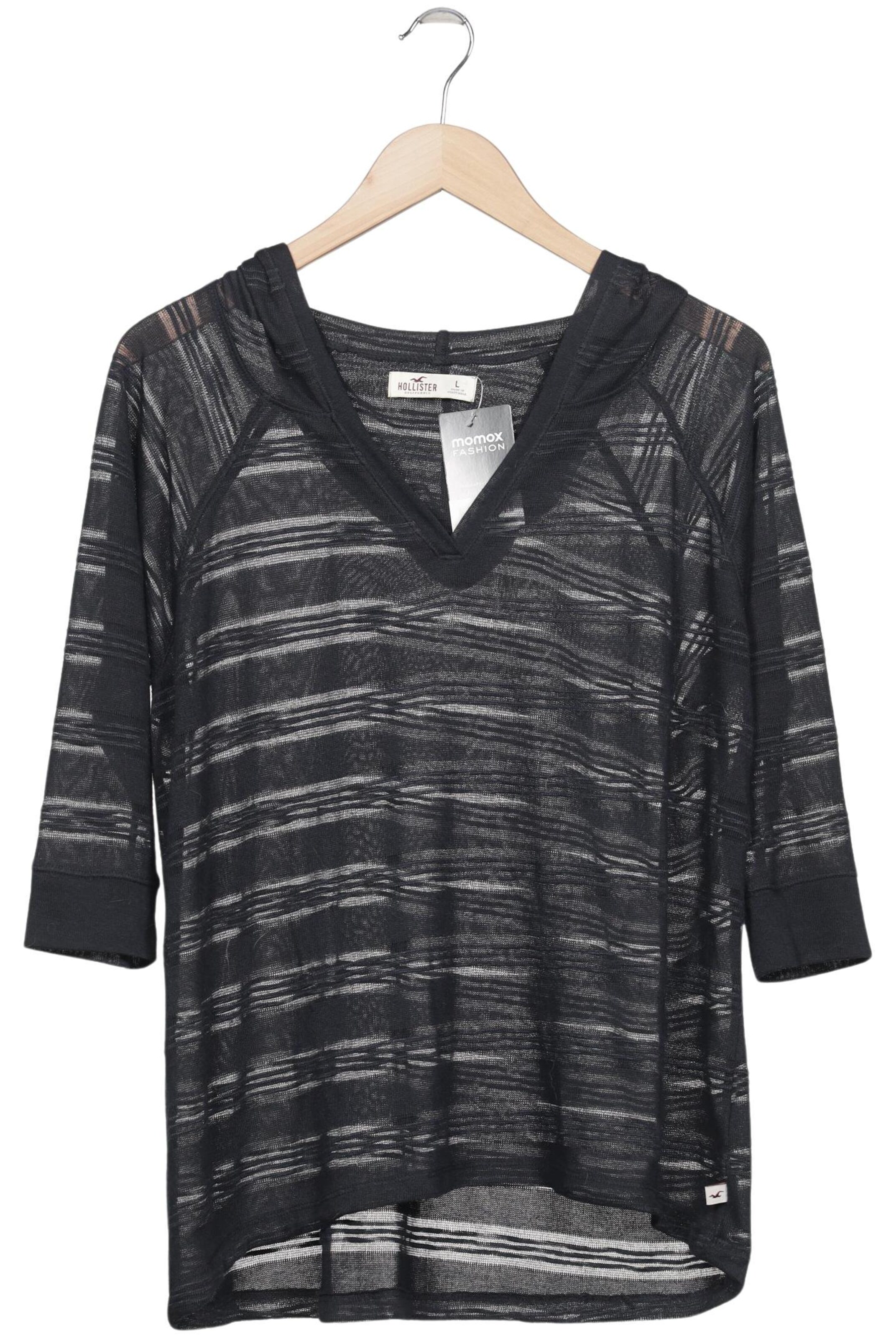 HOLLISTER Sweatshirt & Zip-Up Hoodie in L in Blue: front