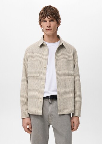 MANGO MAN Between-Season Jacket 'Kea' in Beige: front