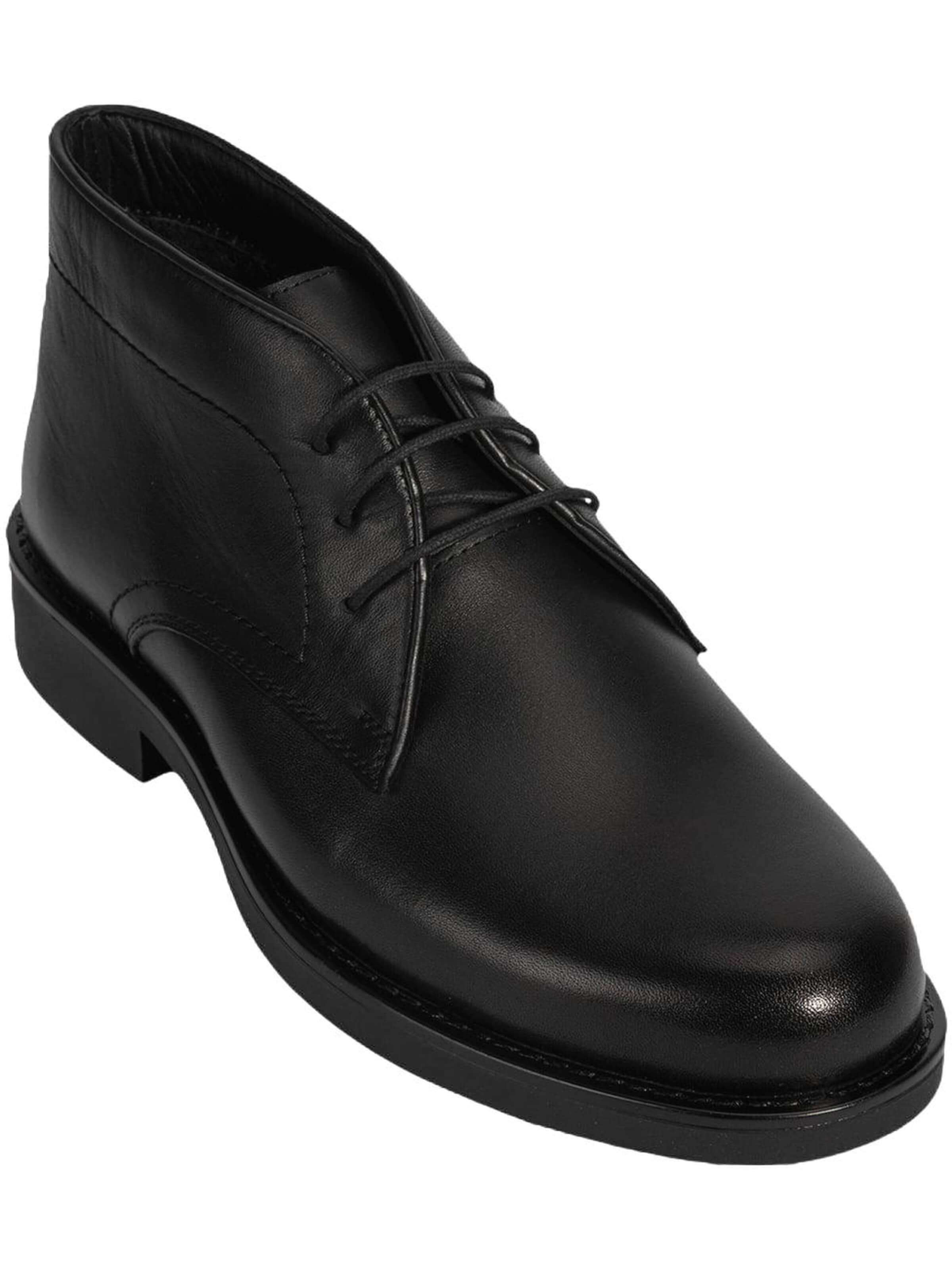 Desa - Botines chukka 'Spitze' en negro