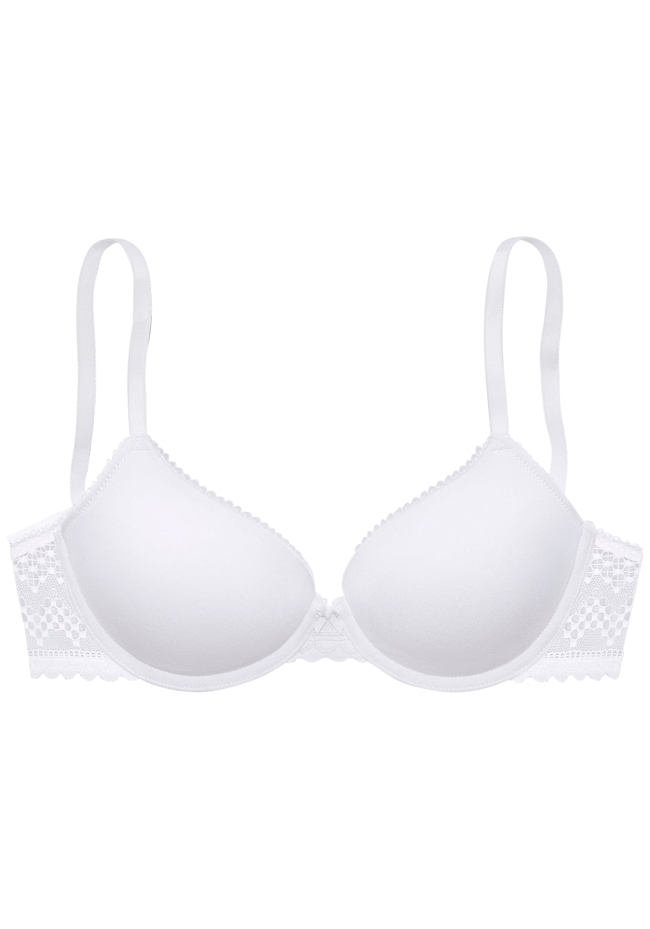 Invisible Soutien-gorge LASCANA en blanc : devant