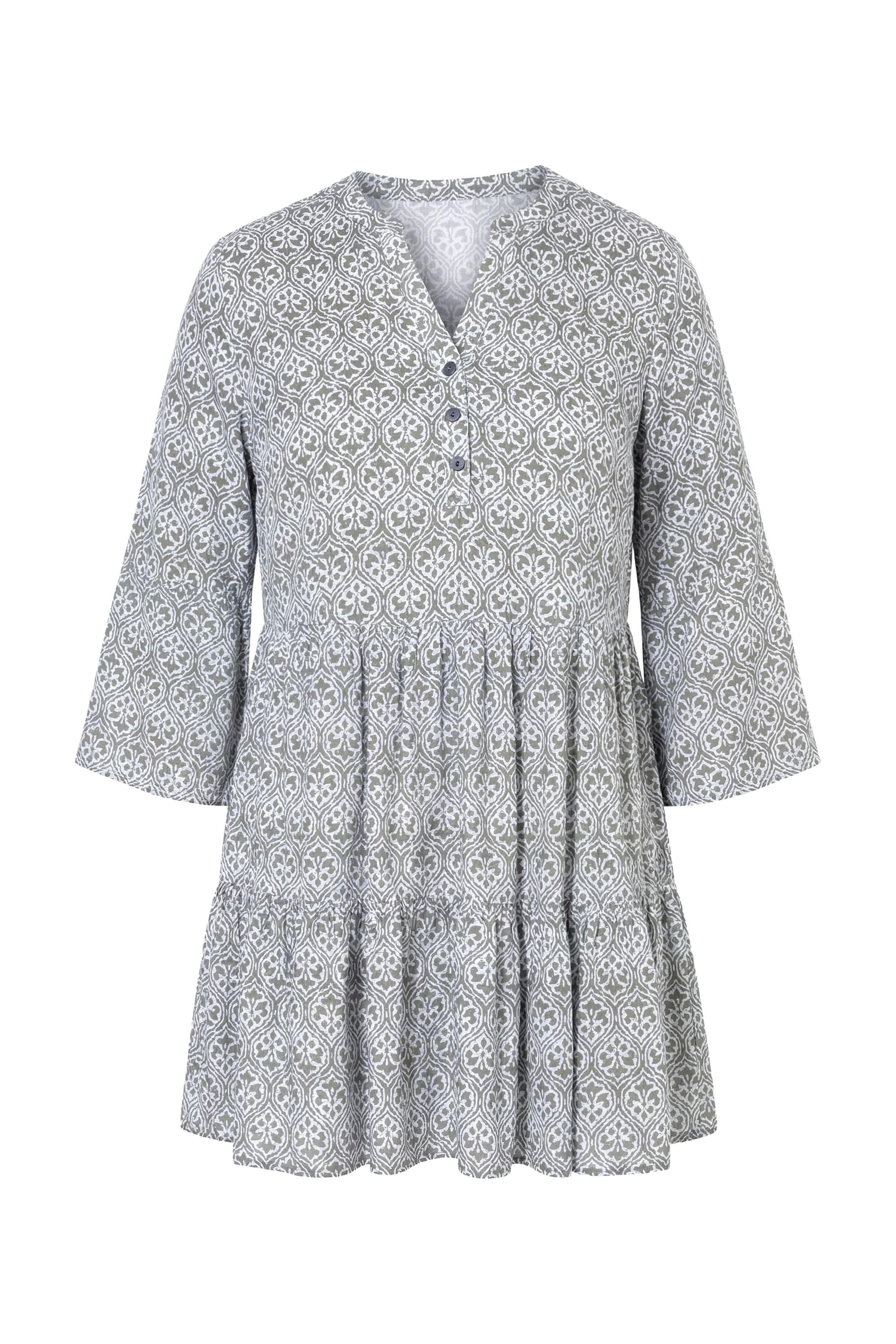 Angel of Style Tunic in Grey: front