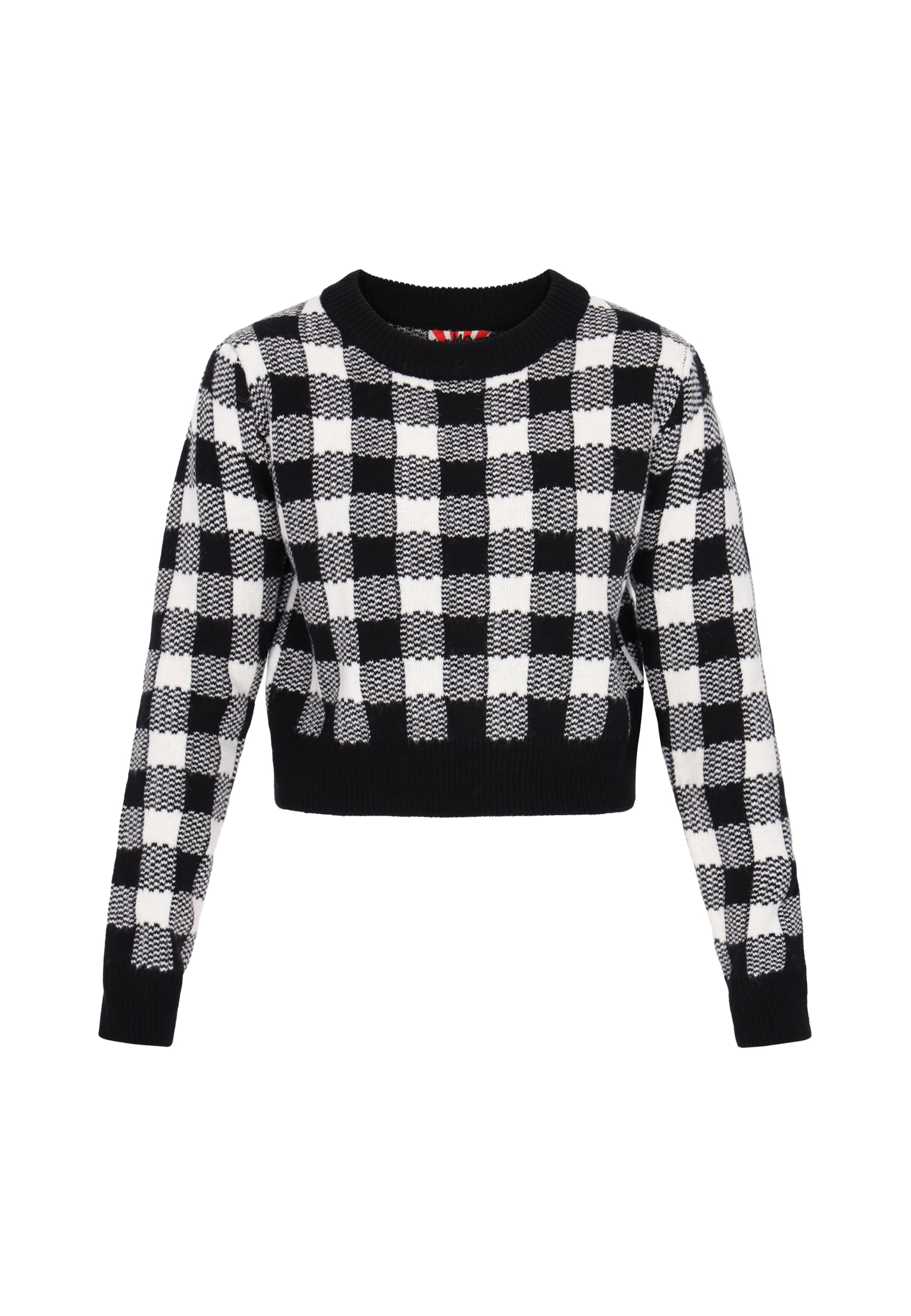 myMo ROCKS Trui in Zwart: voorkant