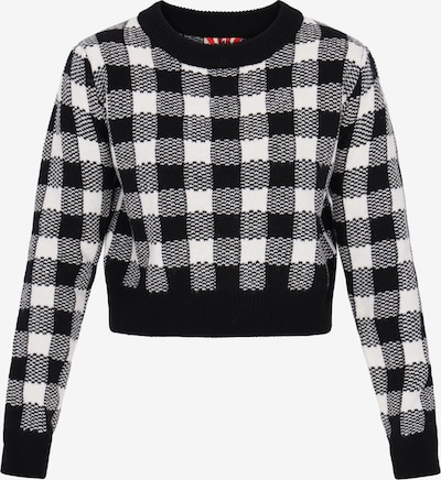 myMo ROCKS Neulepaita värissä harmaa / musta / valkoinen, Tuotenäkymä