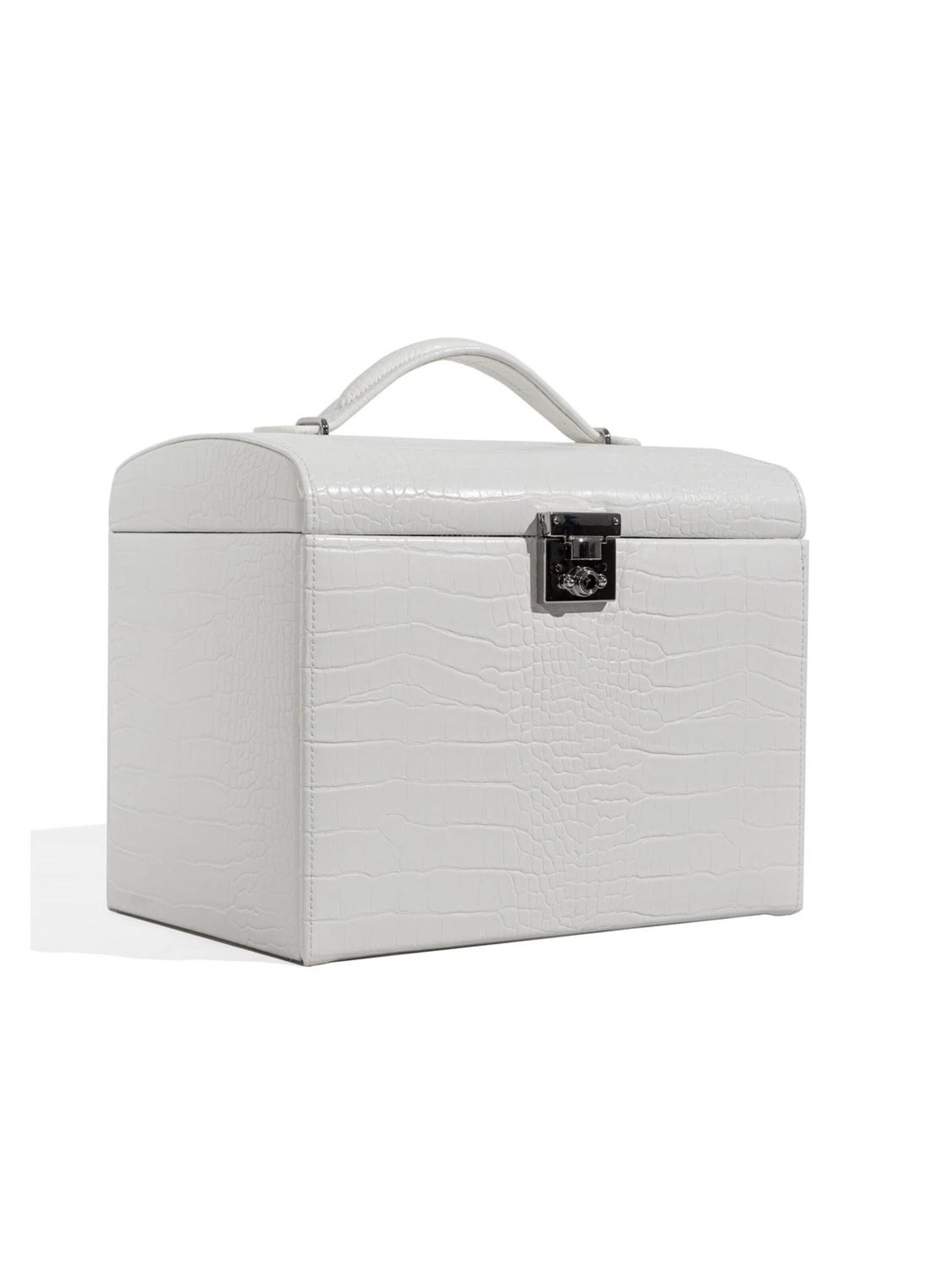 Friedrich23 Jewelry storage 'Caiman Schmuckkasten gross' in White