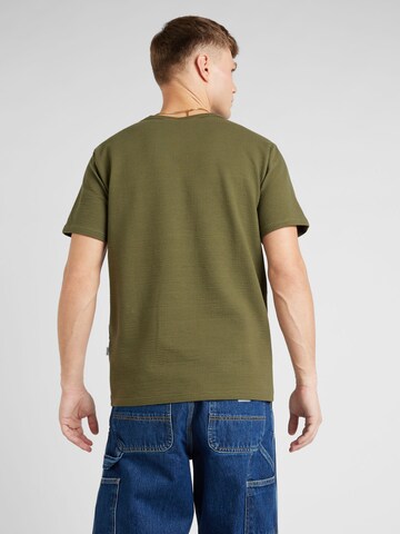 T-Shirt 'Sander' SELECTED en vert