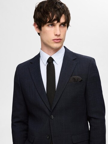 SELECTED HOMME Slim fit Blazer 'SLHOasis' in Blue