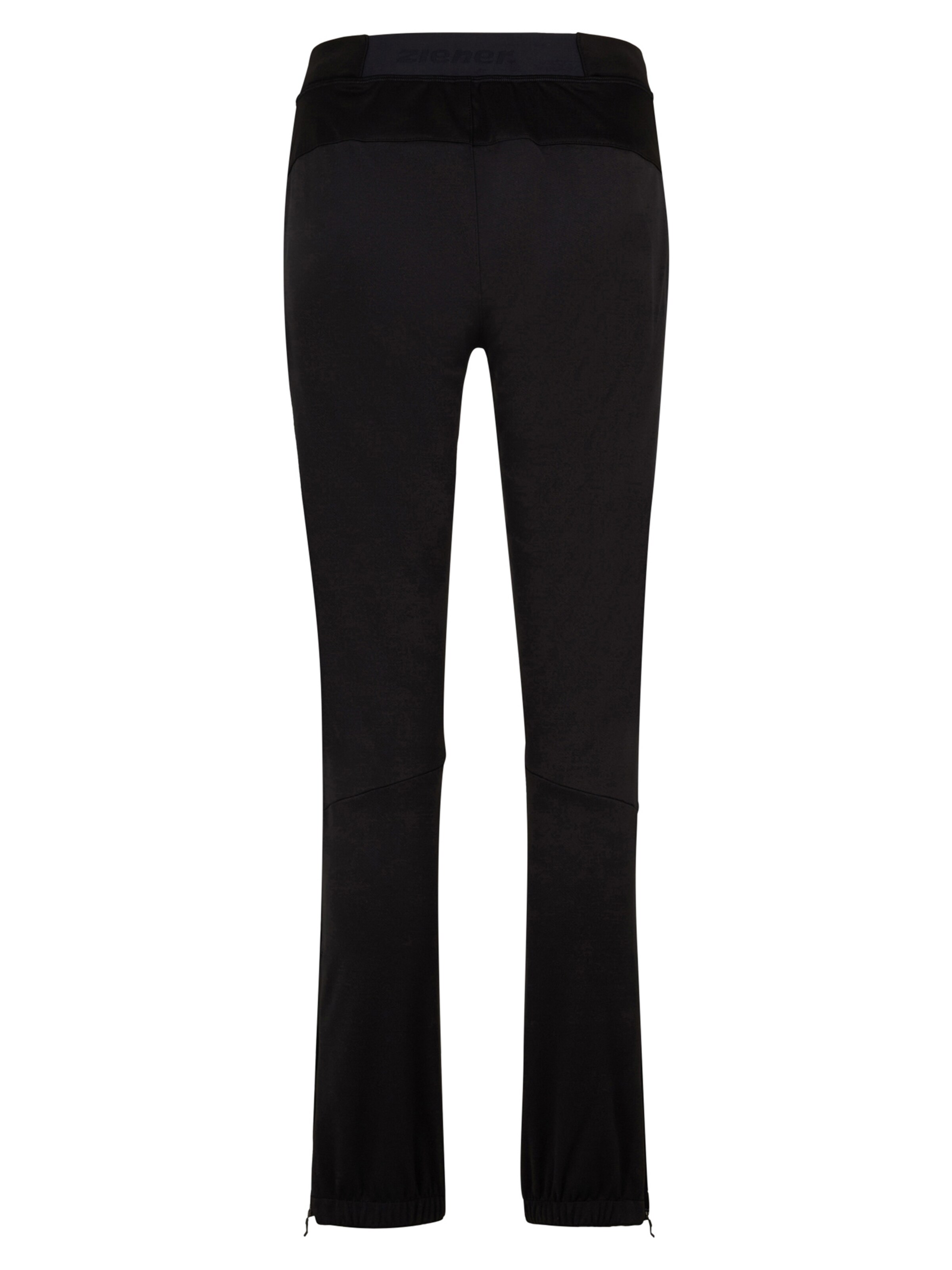 ZIENER Regular Workout Pants 'Nabelle' in Black