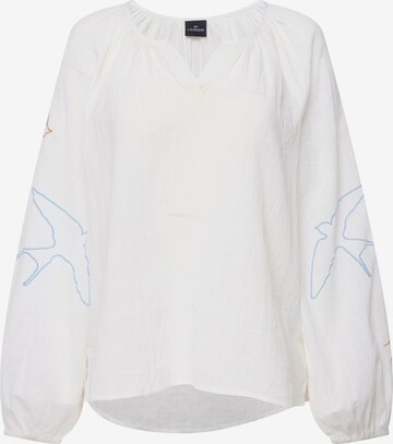 LAURASØN Blouse in White: front