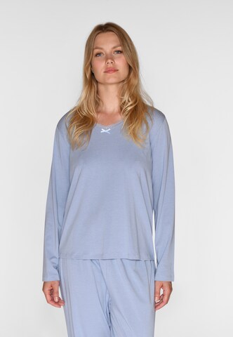 Camicia da notte 'Jordan' di CC DK in blu: frontale