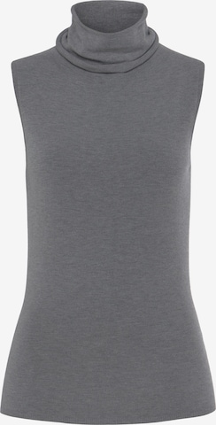 IMPERIAL Knitted Top in Grey: front