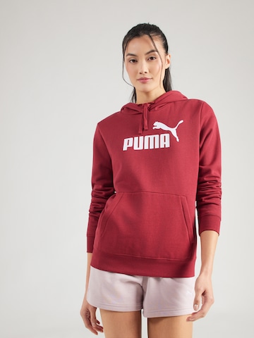 PUMA Αθλητική μπλούζα φούτερ 'ESS No. 1' σε ροζ: μπροστά
