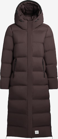 Manteau d’hiver khujo en violet : devant