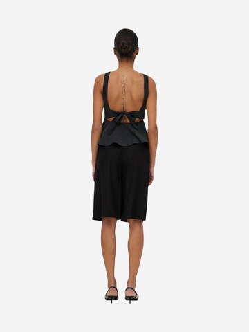 regular Pantaloni 'Onlgoa Hw Linen Bl Long Shorts Cc Tlr 15363720' di ONLY in nero