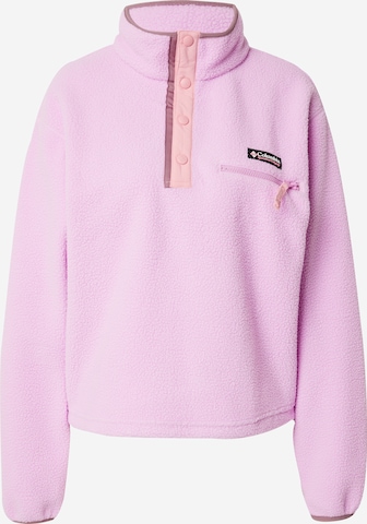 Pull-over de sport 'Helvetia' COLUMBIA en violet : devant