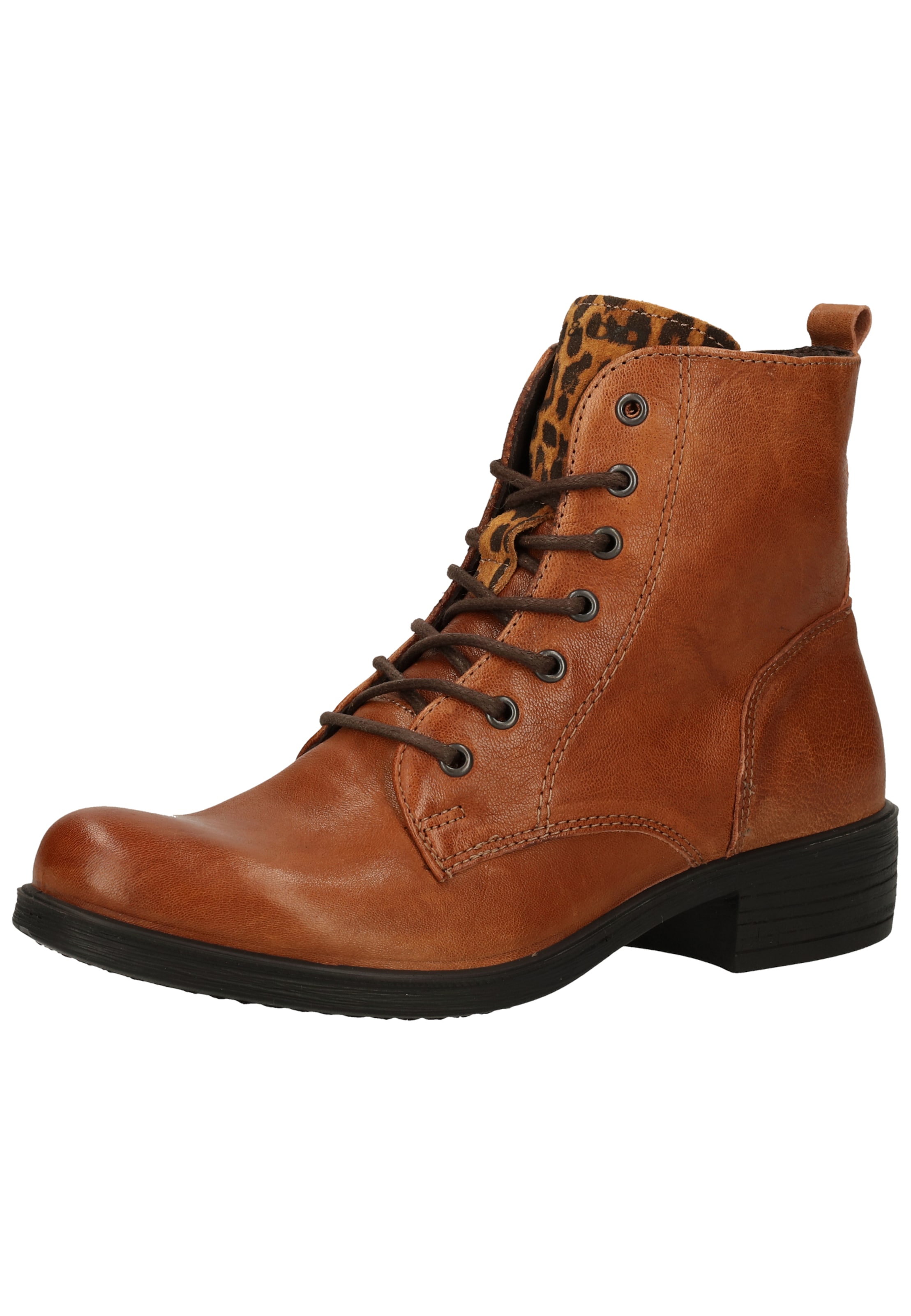 Stivaletto stringato di IGI&CO in marrone: frontale
