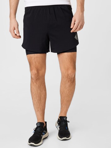 Regular Pantalon de sport 'Designed 4 Two-In-One' ADIDAS PERFORMANCE en noir : devant
