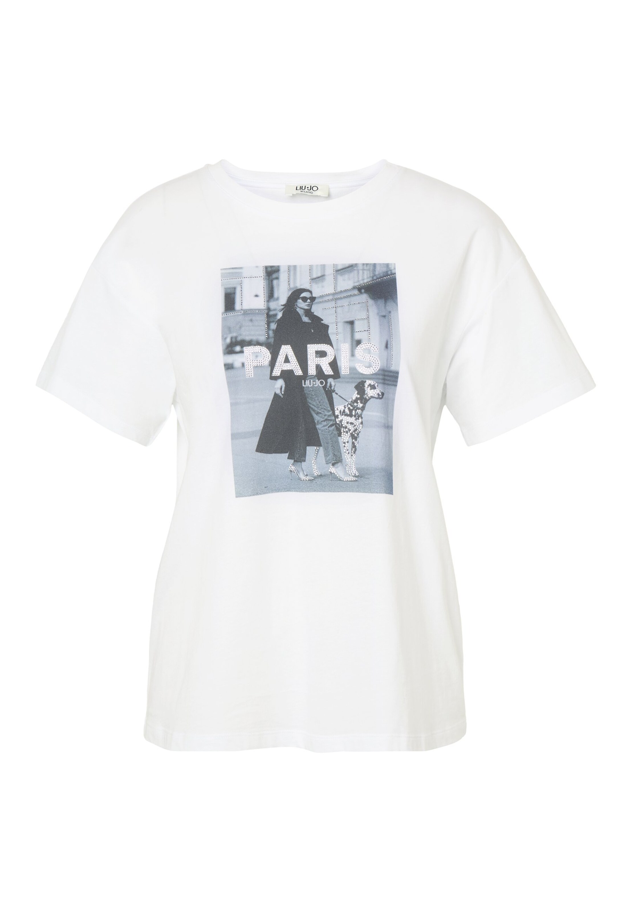 Liu Jo Shirt 'ECS' in White: front