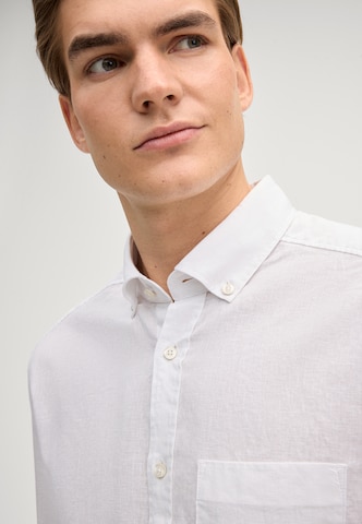 JOOP! Jeans Regular fit Button Up Shirt 'Hali' in White