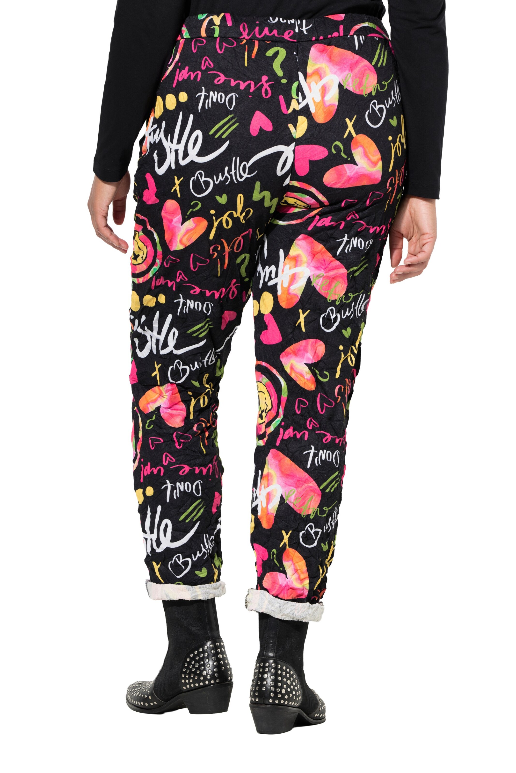 Angel of Style Loose fit Trousers in Black