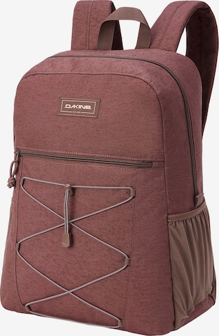 Sac à dos DAKINE en marron : devant