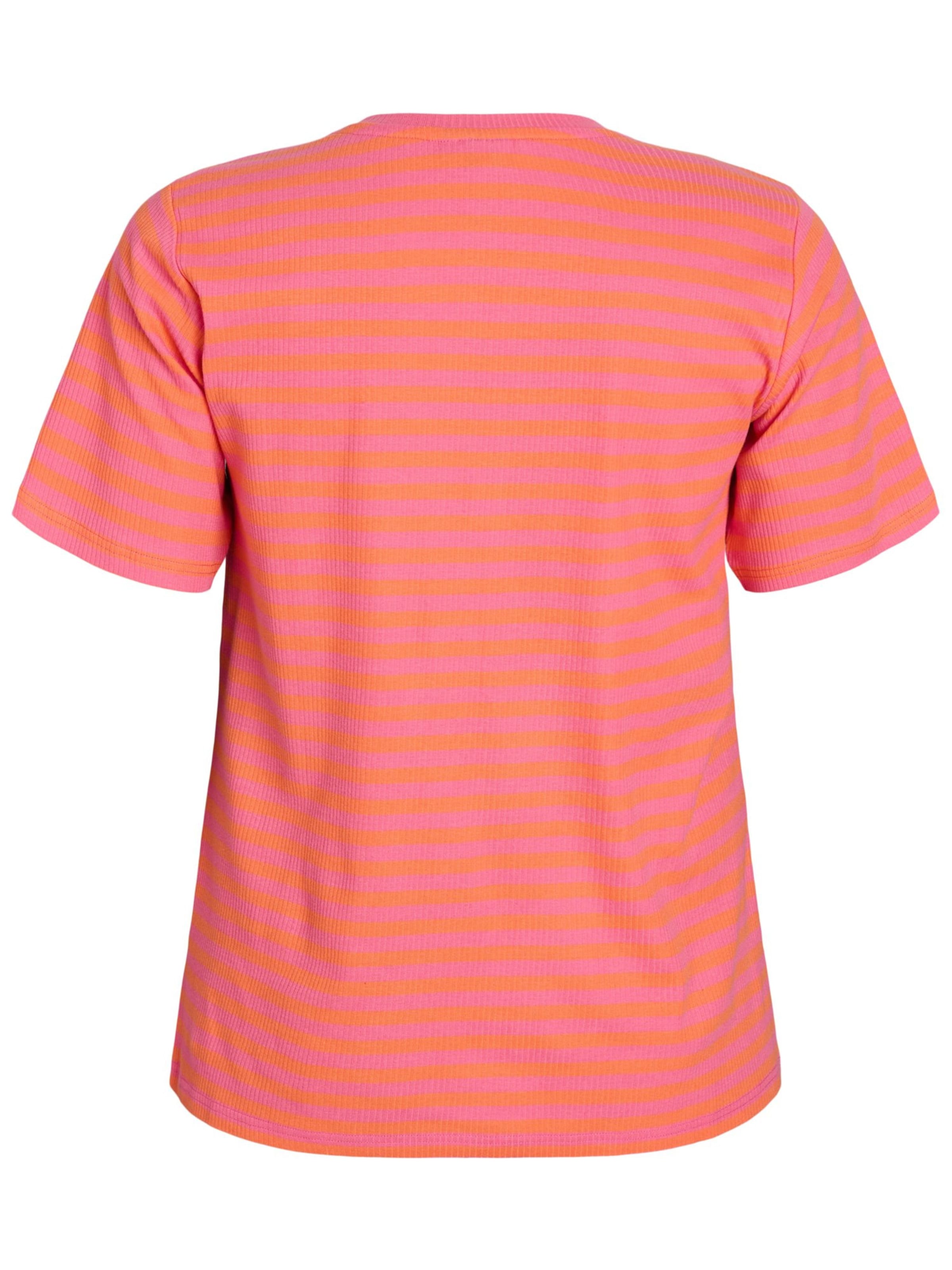 Maglietta 'Caamila' di Zizzi in arancione