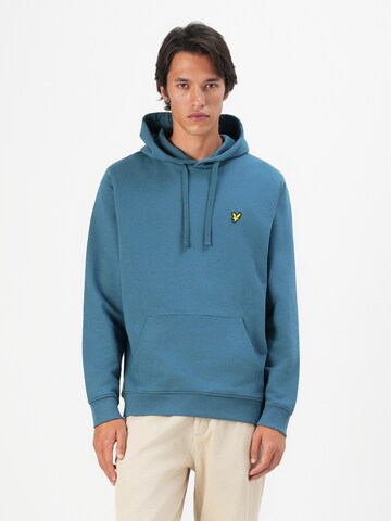 Felpa di Lyle & Scott in blu: frontale