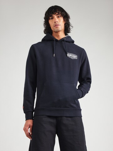Superdry Sweatshirt i svart