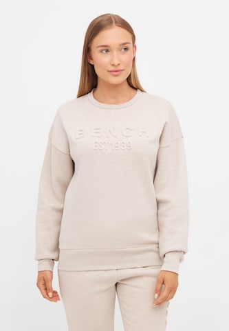 BENCH Sweatshirt in Beige: Vorderseite