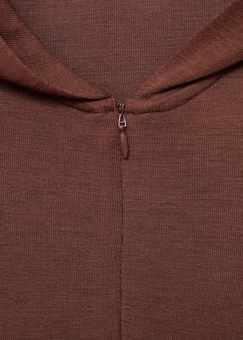 MANGO Shirt in Brown