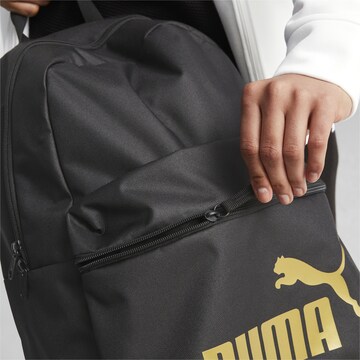 PUMA Rucksack 'Phase' in Schwarz