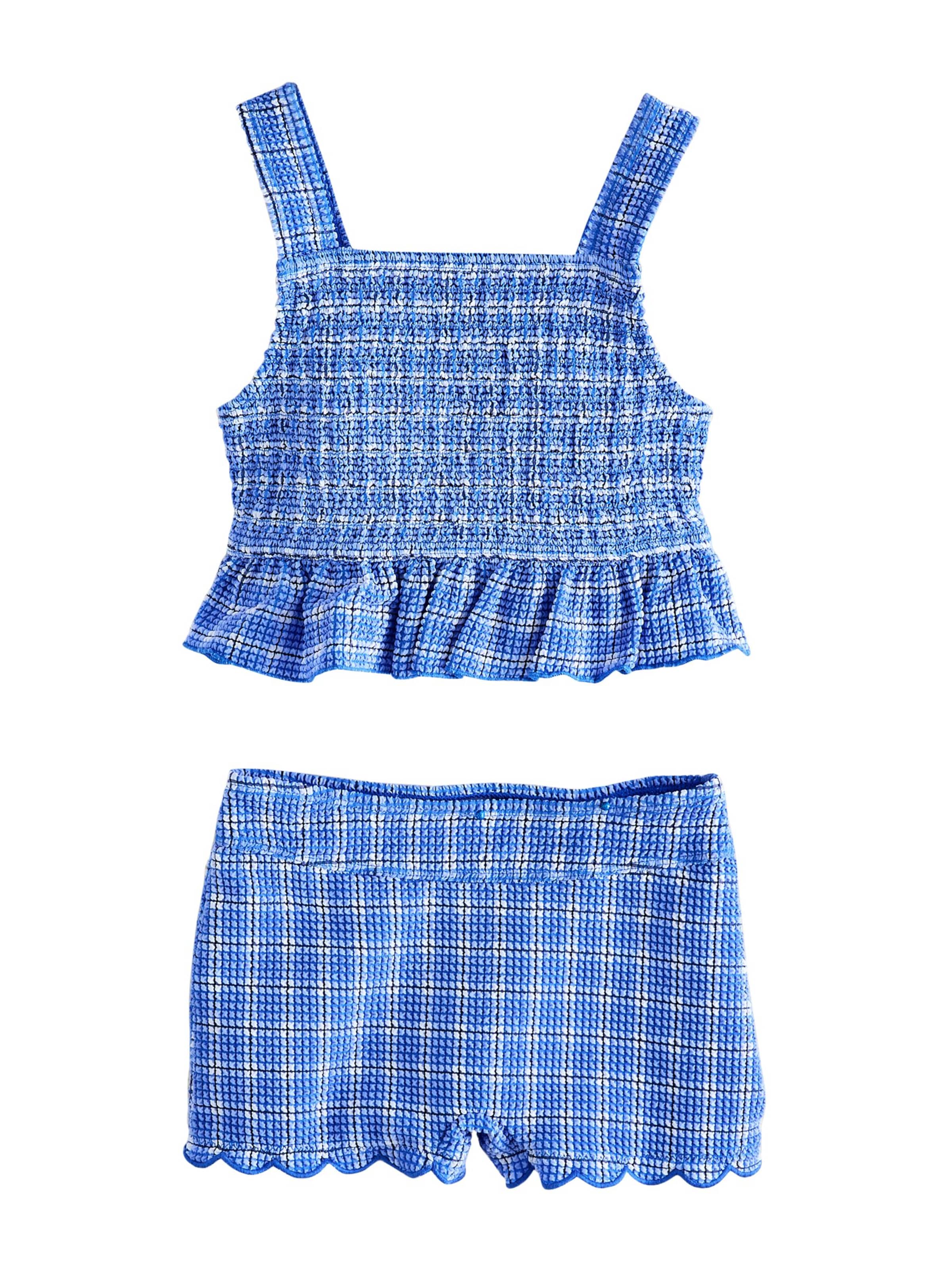 Set Next en bleu : devant