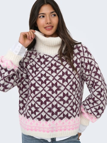 ONLY Trui 'ONLCARO' in Beige