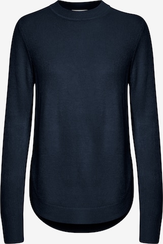 b.young Strickpullover 'BYMALEA CREW NECK' in Blau: predná strana