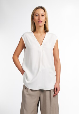 ETERNA Blouse in Wit: voorkant