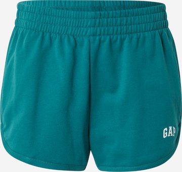 GAP Spodnie w kolorze zielony: przód