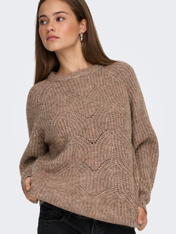 ONLY Trui 'ONLGILA' in Bruin