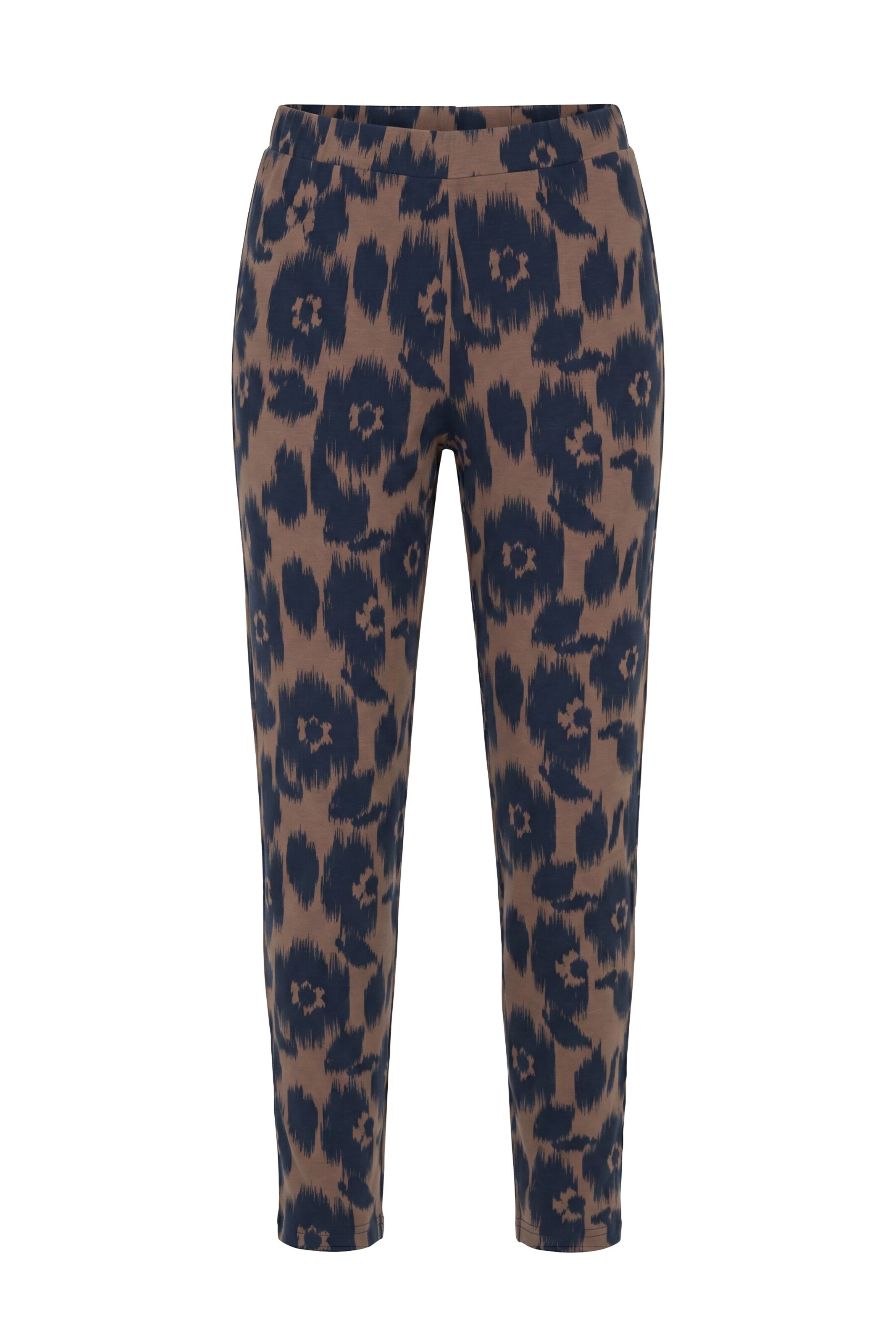 Ulla Popken Skinny Leggings in Brown: front