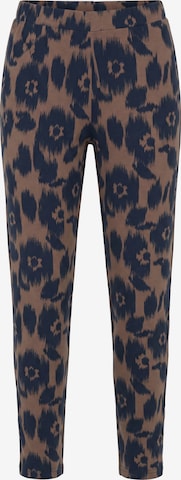 Ulla Popken Leggings in Brown: front
