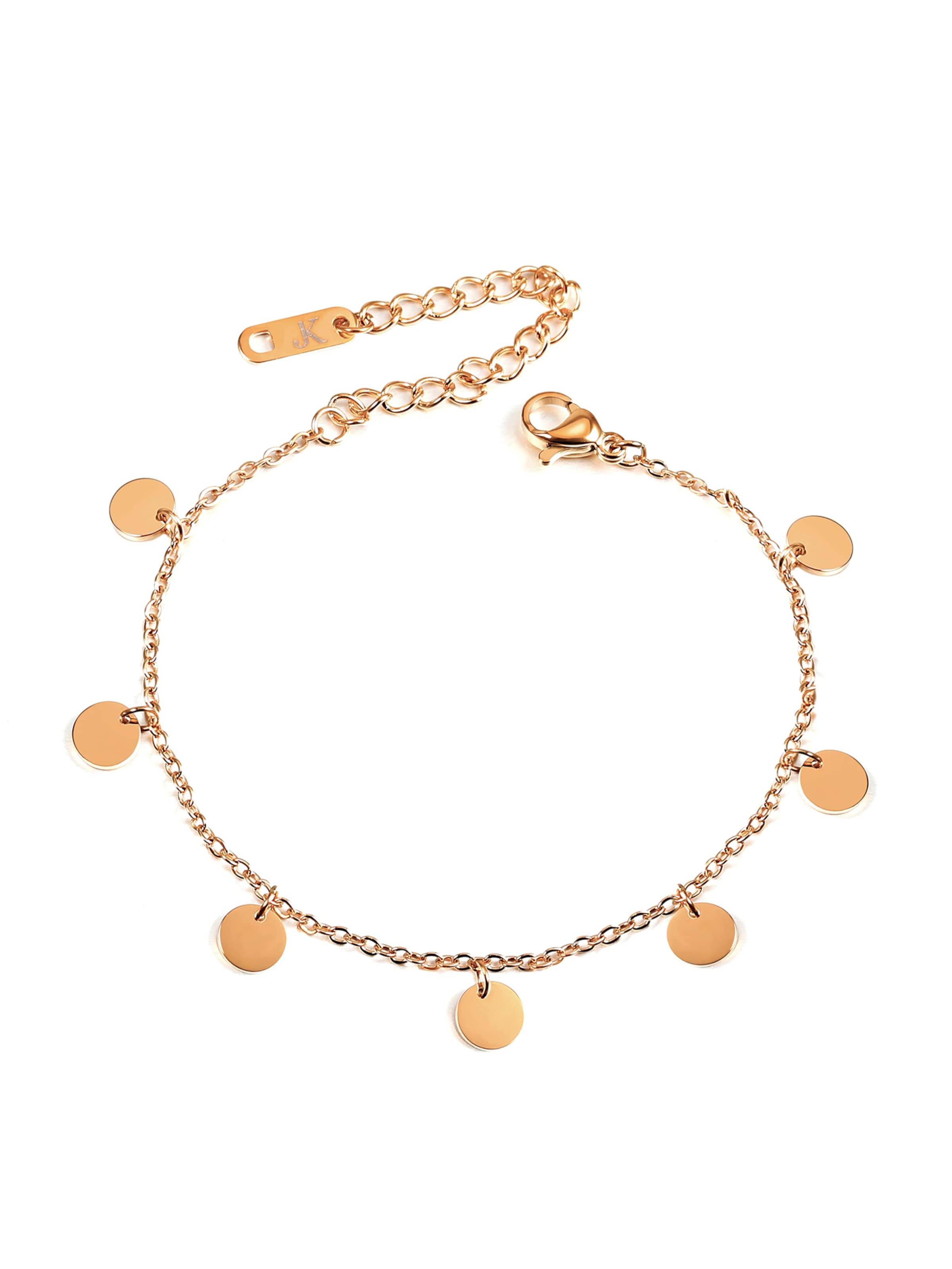 Kim Johanson Fußschmuck 'Coin'‌‌ in Gold