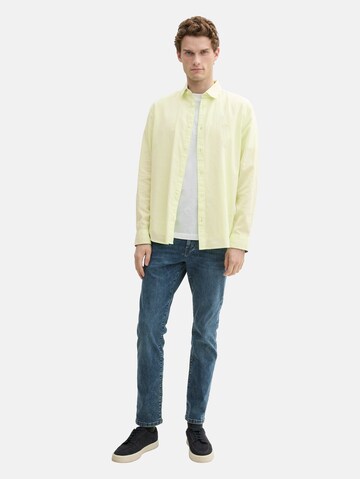 Coupe regular Chemise TOM TAILOR en vert