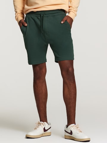 Shiwi Regular Pants 'Steve' in Green: front